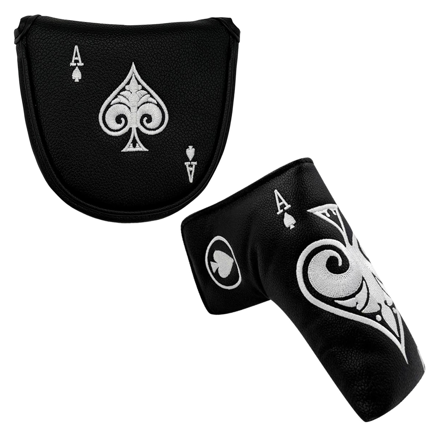 Putter Mallet Blade - Capa Protetora de Couro PU para