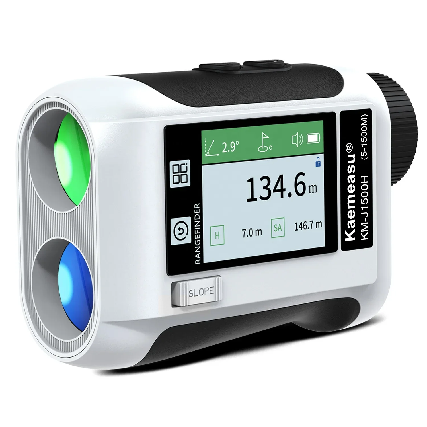 Rangefinder Laser Golf - Telêmetro a Laser para Golfe com