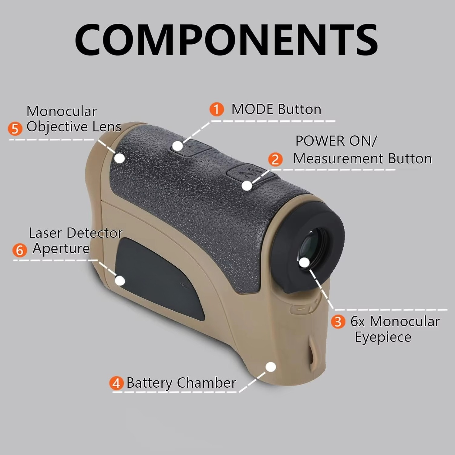 Telêmetro laser 2000M para gol - Rangefinder Laser Golf avaliação e preço