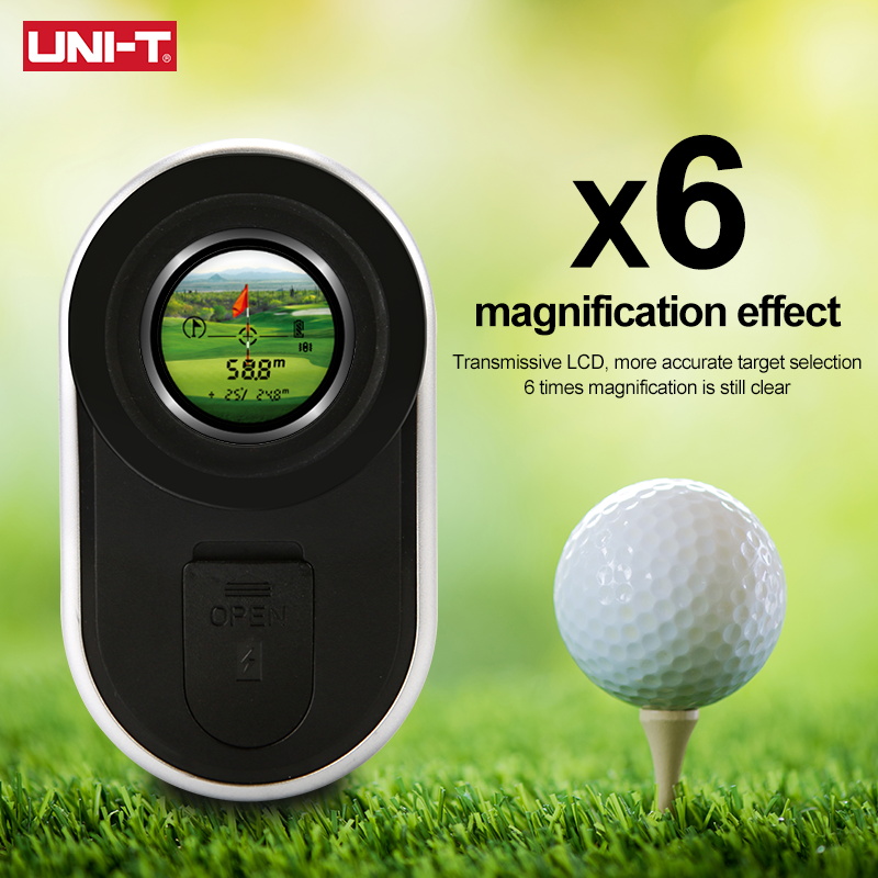 UNI-T golf rangefinder com aju - Rangefinder Laser Golf avaliação e preço